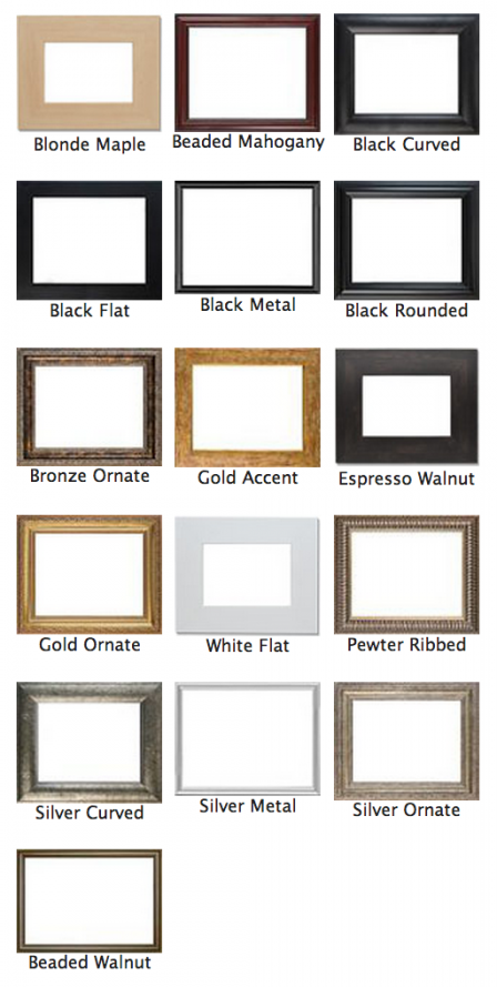 Frame Choices