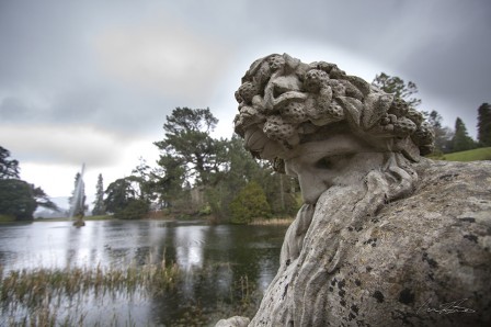 Statue on a Lake