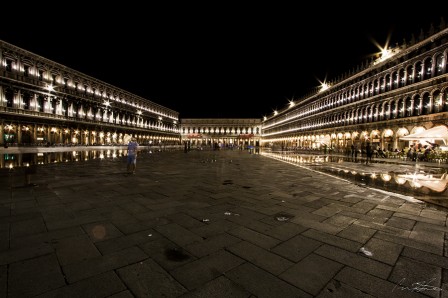 San Marco's Square After Dark