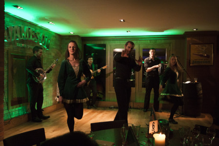 Performers at the Jameson Distillery